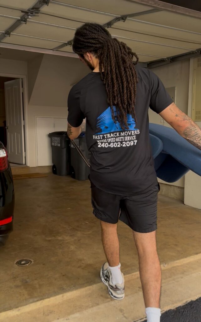 Fast Track Movers moving furniture